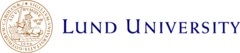 Lund University hivatalos logója, fehér háttérrel